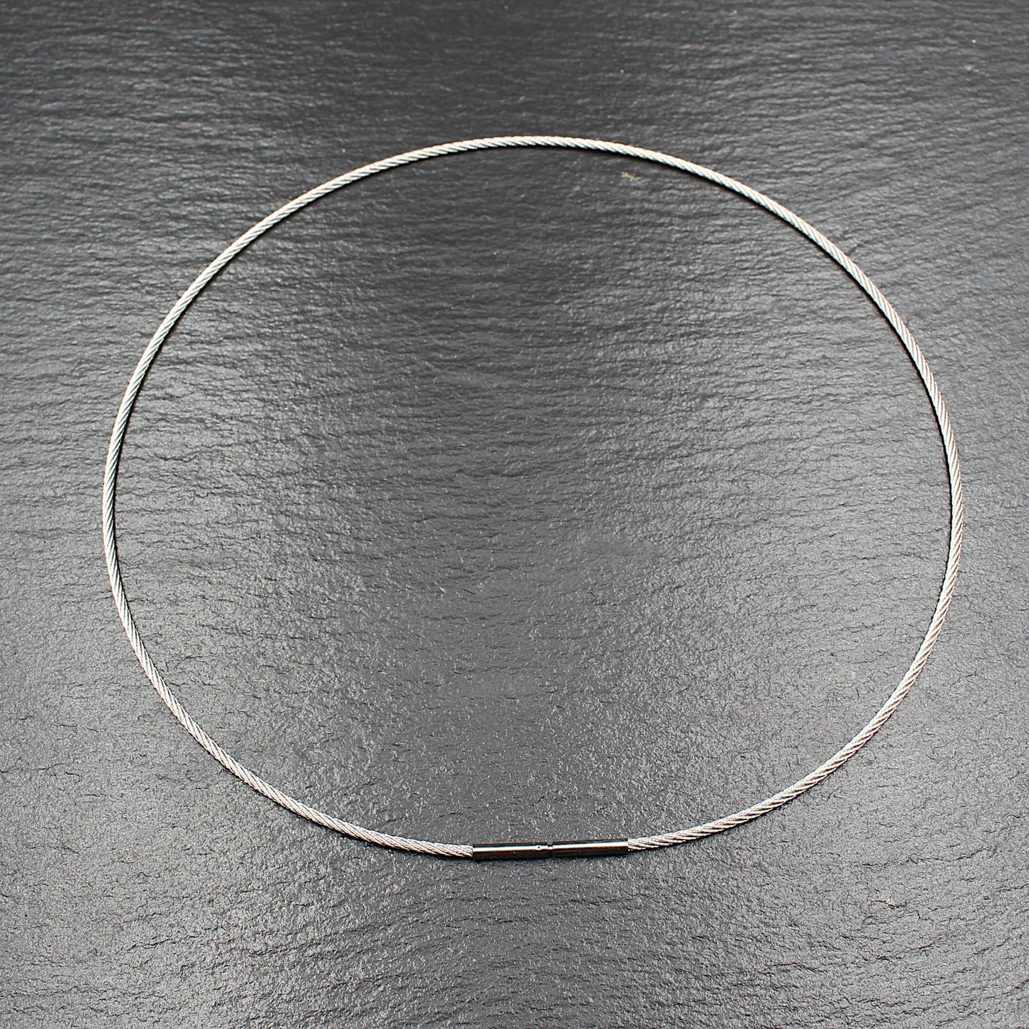 Edelstahl Reif mit Bayonettverschluss (ø 1.50 mm)