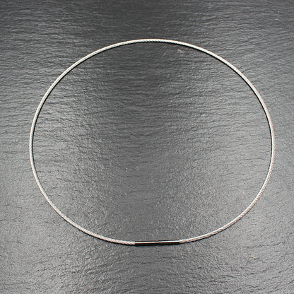 Edelstahl Reif mit Bayonettverschluss (ø 1.50 mm)