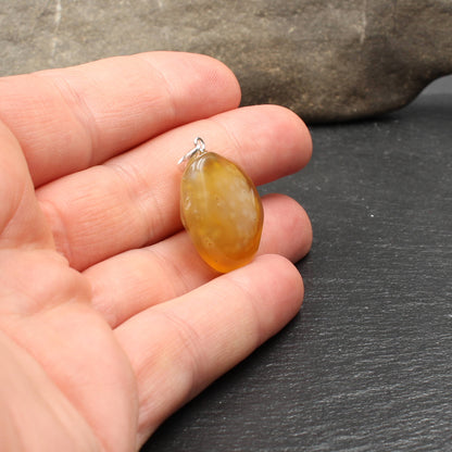 German agate pendant - handmade in Germany