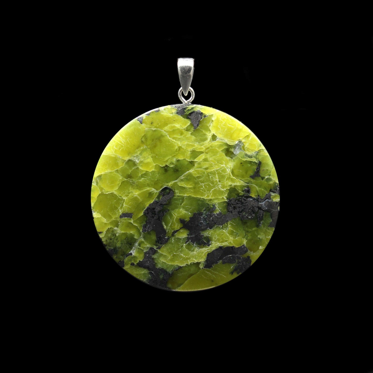 Norwegian Lizardite Pendant - Large | Handmade