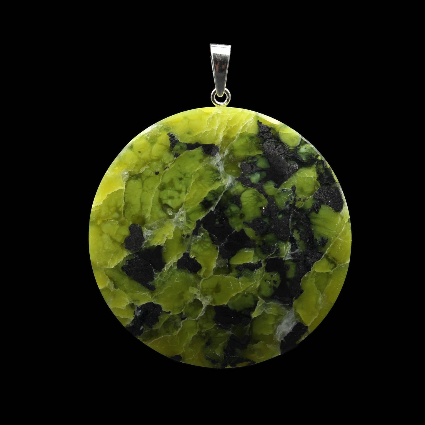 Norwegian Lizardite Pendant - Large | Handmade