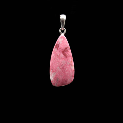 Norwegian Thulite Pendant - Handmade