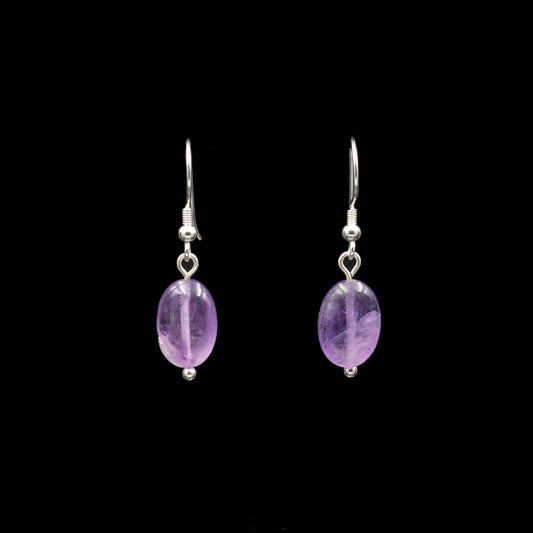 Kleine Amethyst Ohrhänger / Ohrringe
