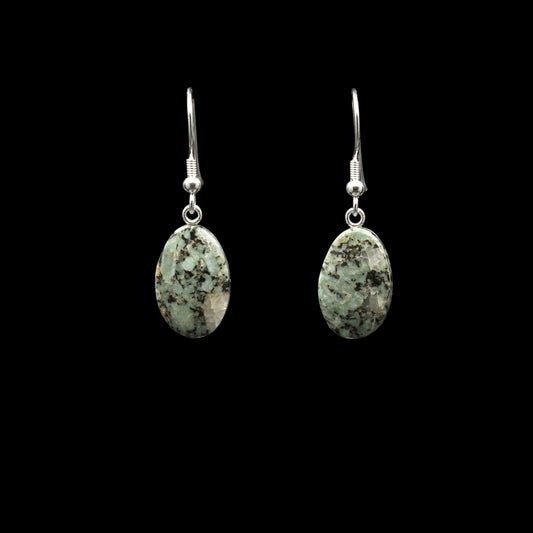 Julier granite earrings - handmade