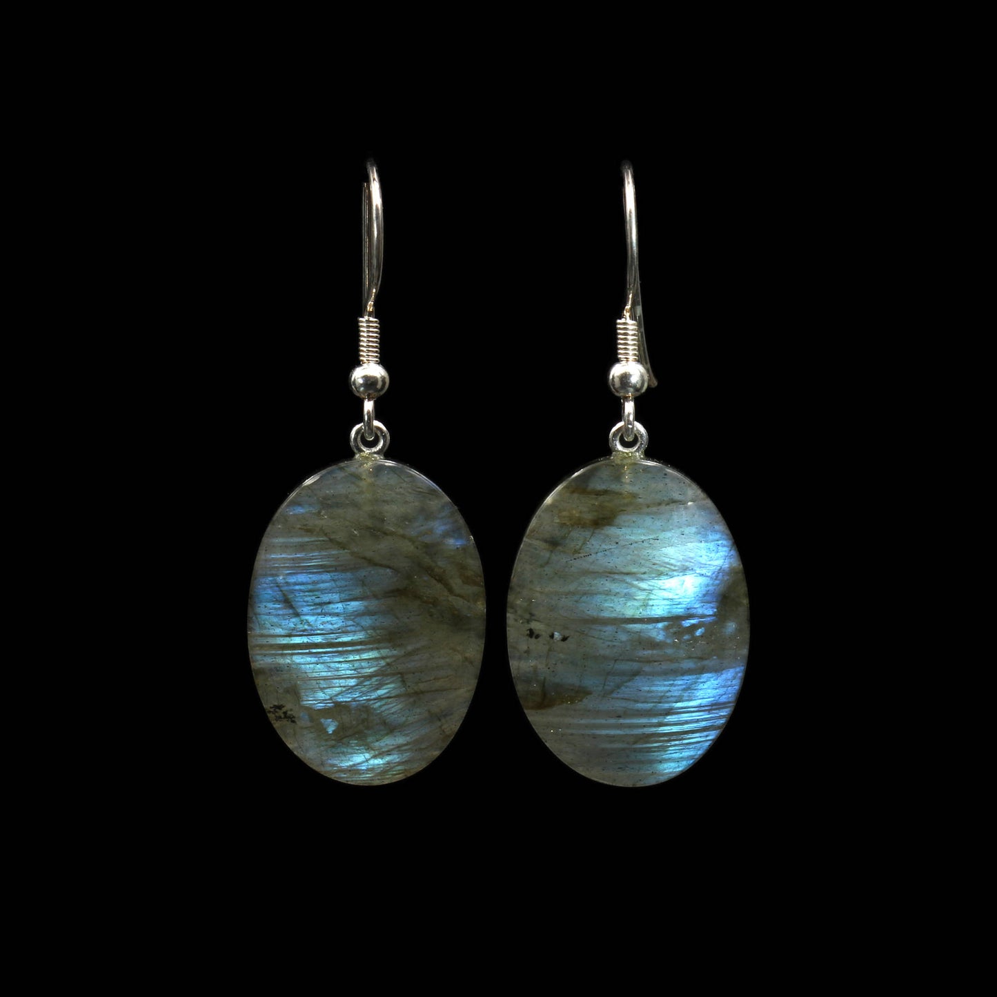 Labradorite earrings - handmade