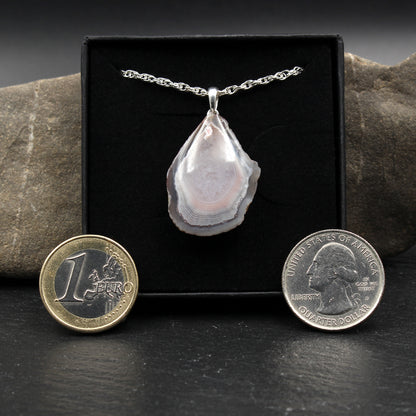 Schottischer Achat Anhänger - Handarbeit