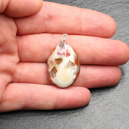 Scottish Agate Pendant - Handmade in Germany