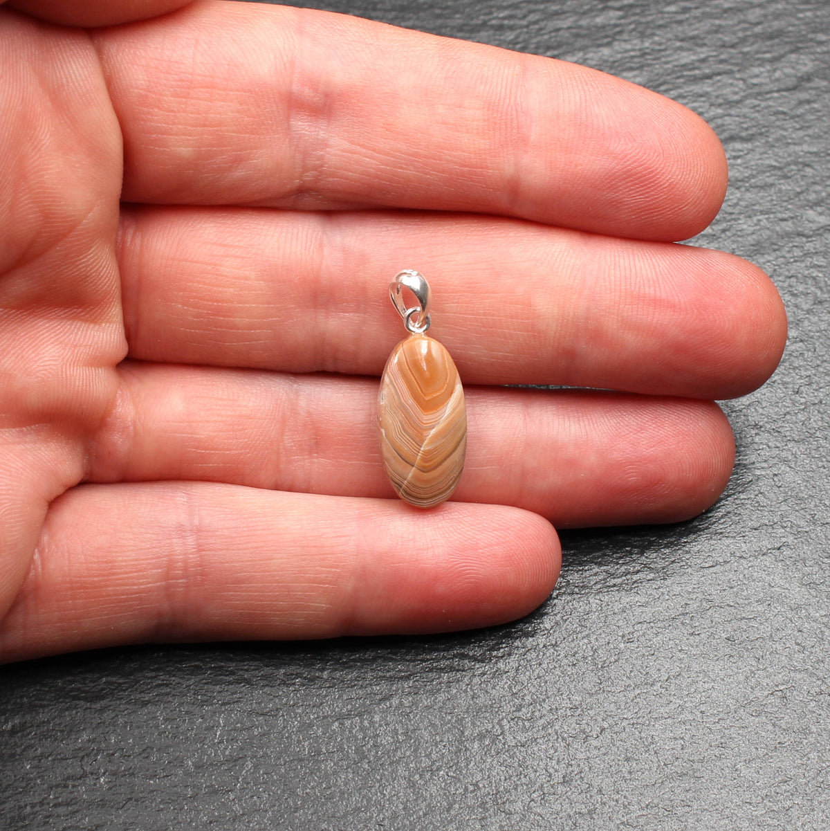 Scottish Agate Pendant - Handmade in Germany