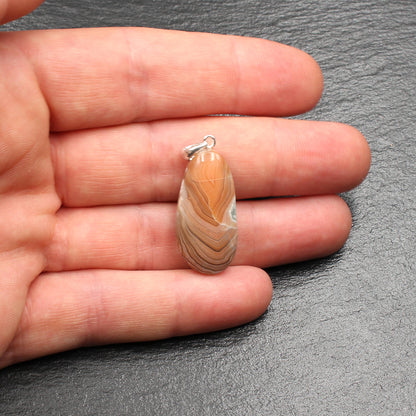 Scottish Agate Pendant - Handmade in Germany