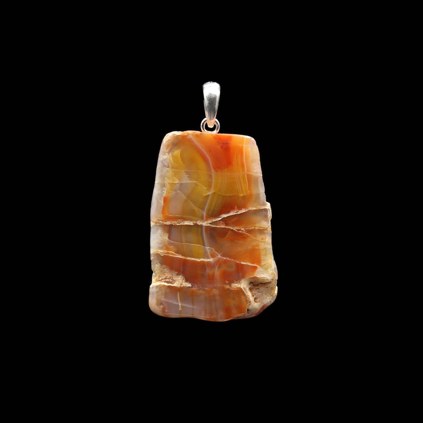 Scottish Agate Pendant - Burn Anne Agate