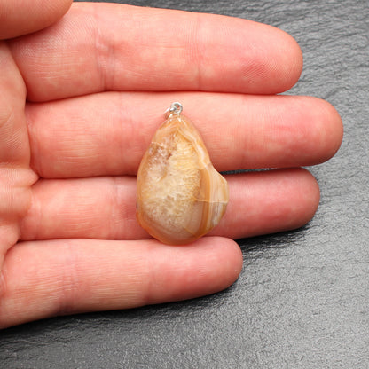 Scottish Agate Pendant - Handmade in Germany