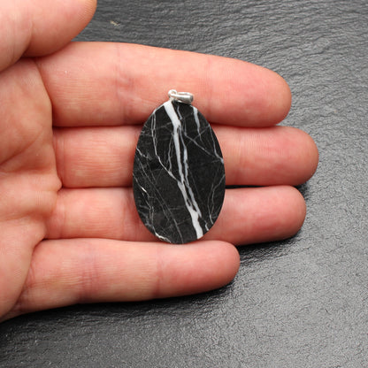 Scottish Highland Limestone Pendant - Handmade