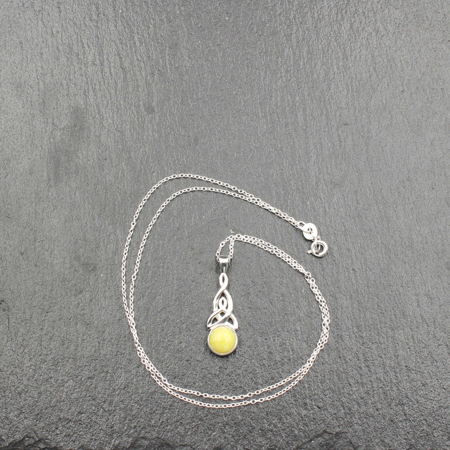 Schottischer Highland Marmor - Keltischer Knoten Anhänger (Klein)