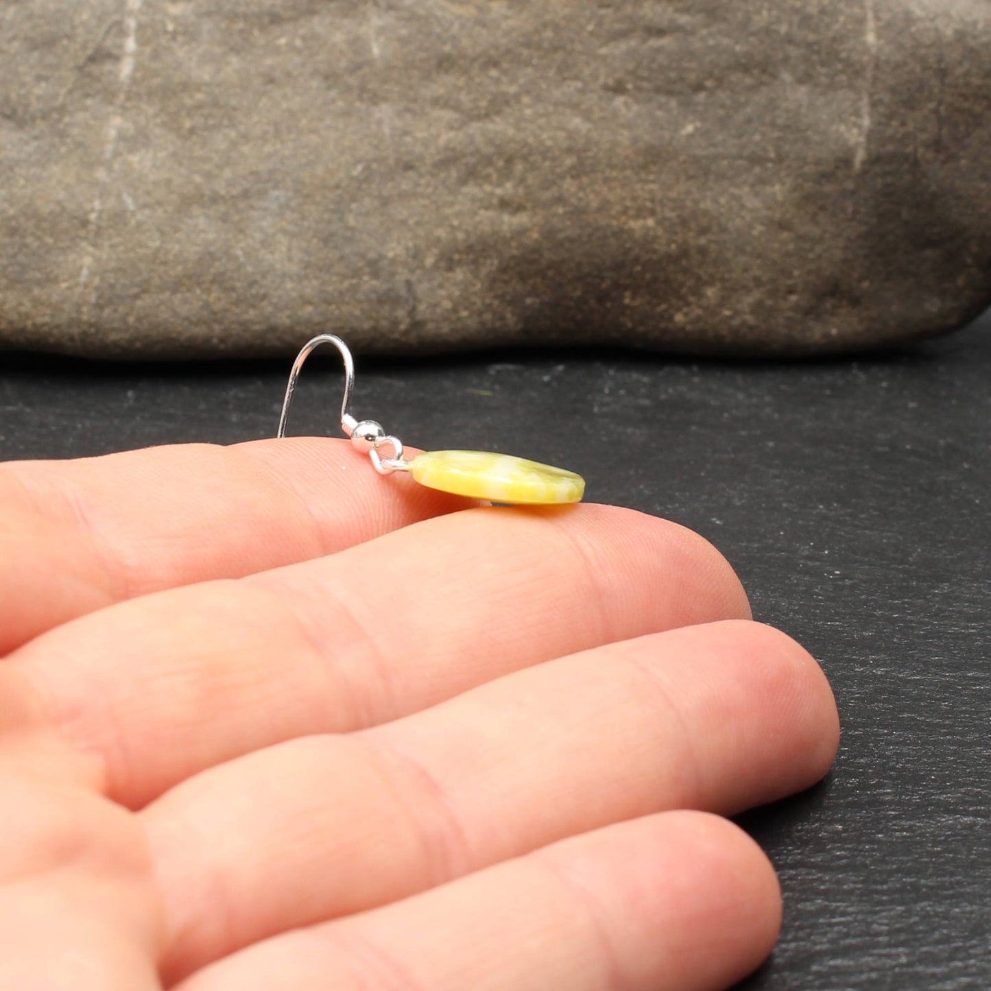 Highland Marble Earrings - Handmade in Germany