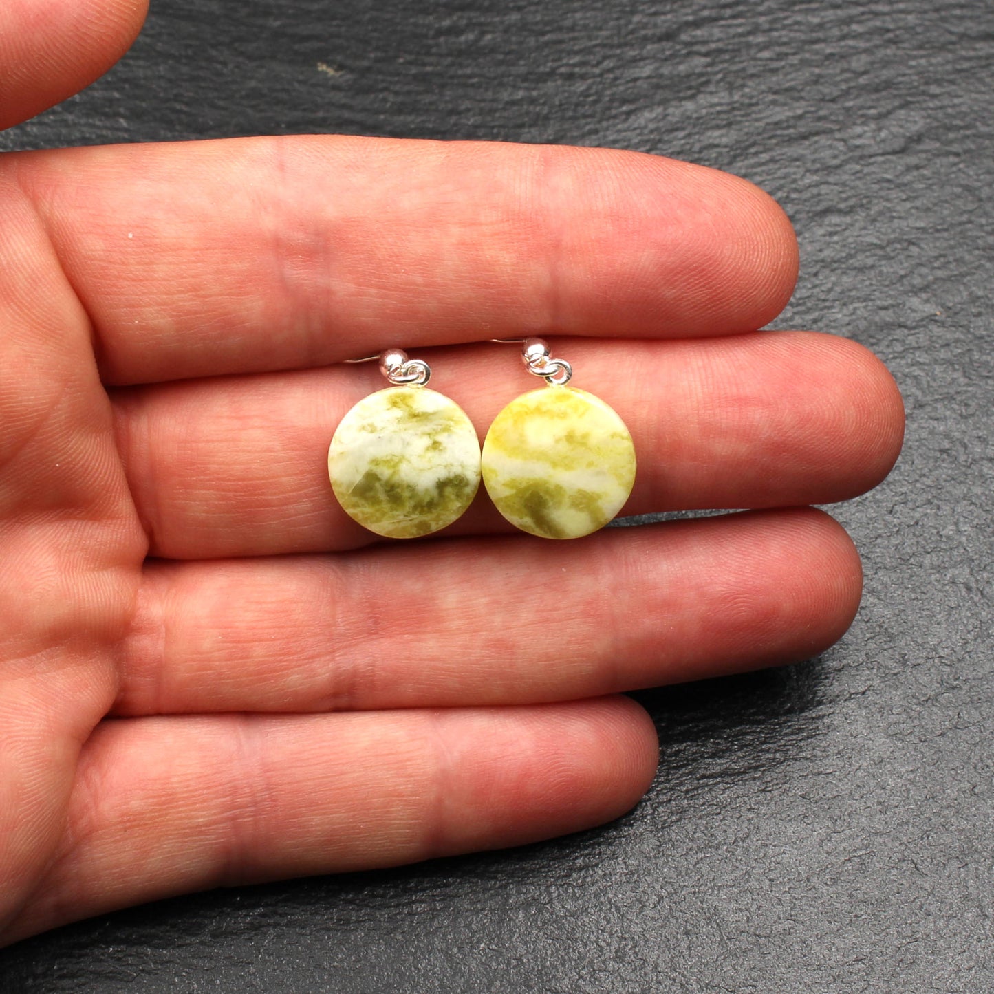 Highland Marble Earrings - Handmade in Germany