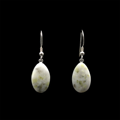 Scottish Iona Marble Earrings - Handmade
