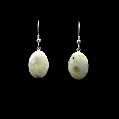 Scottish Iona Marble Earrings - Handmade