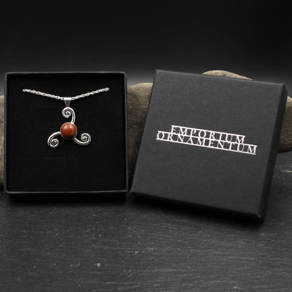 Schottischer Lewisan - Keltische Triskele Anhänger