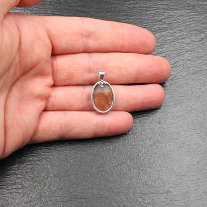 Schottischer Lewisian - Oval Anhänger (Mittel)