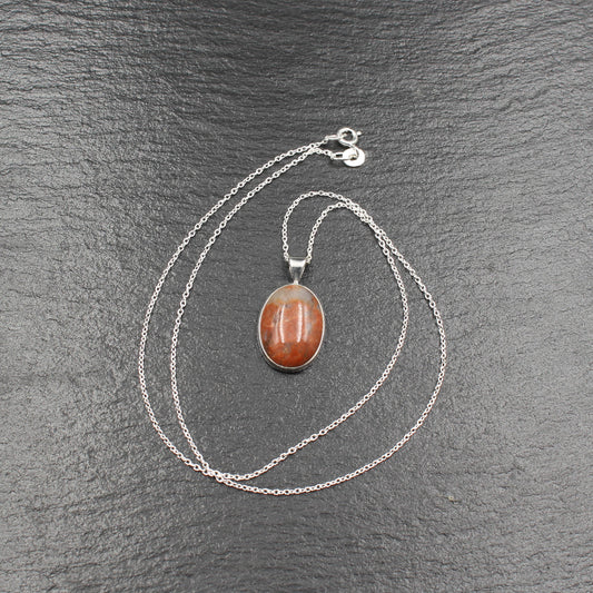 Schottischer Lewisian - Oval Anhänger (Mittel)