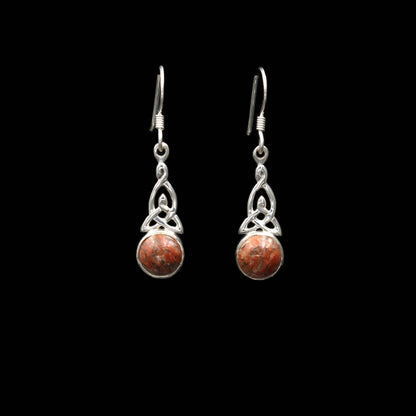 Lewisian - Keltischer Knoten Ohrringe (Klein)