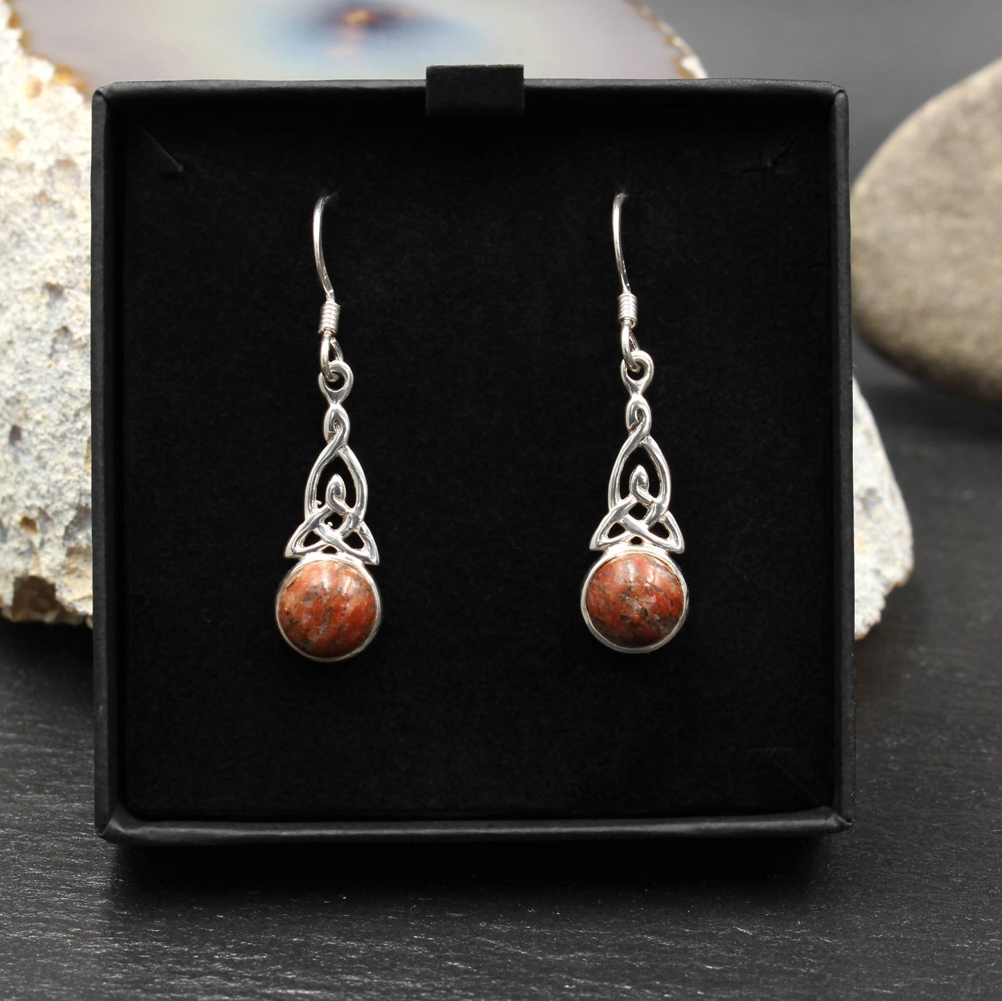 Lewisian - Keltischer Knoten Ohrringe (Klein)