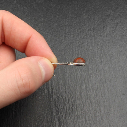 Keltischer Knoten Silber Ohrringe - Klein