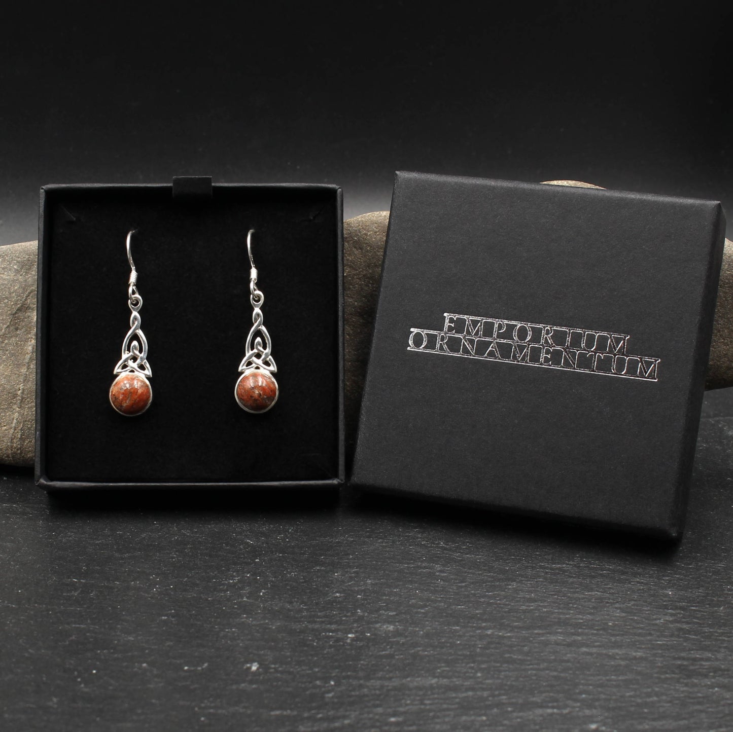 Lewisian - Keltischer Knoten Ohrringe (Klein)