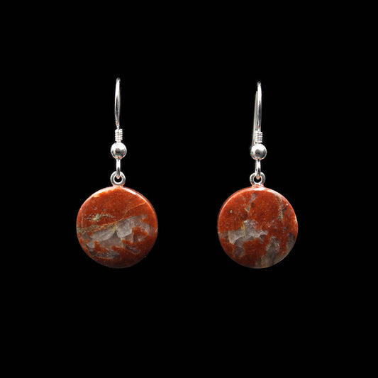 Scottish Lewisian Gneiss Earrings - Handmade