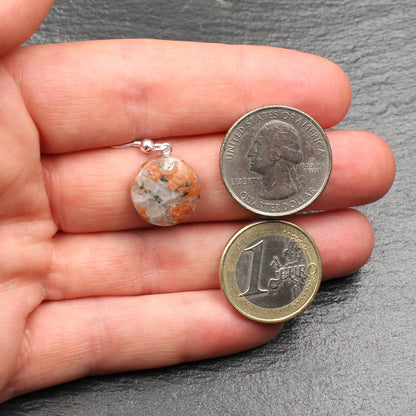 Schottischer Lewisian Gneis Ohrringe - Handarbeit