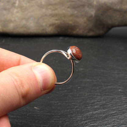 Schottischer Lewisian - Oval Ring (Verstellbar)