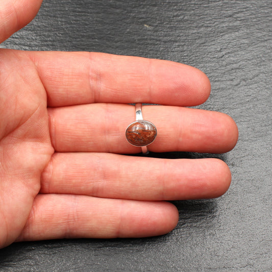 Schottischer Lewisian - Oval Ring (Verstellbar)