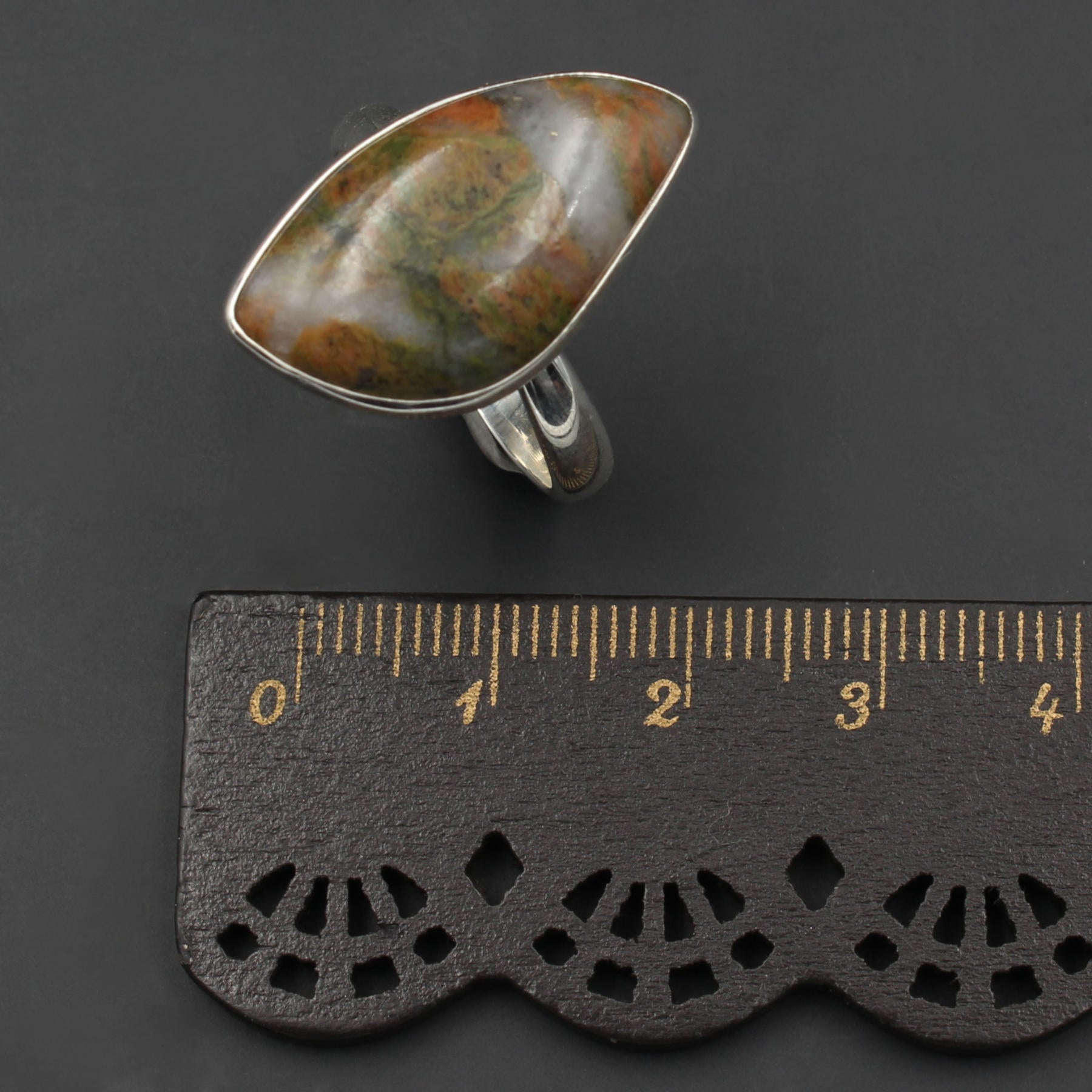 Schottischer Lewisian Ring - Silber - Unikat 2