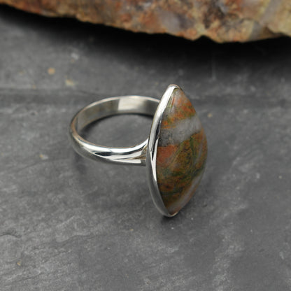 Schottischer Lewisian Ring - Silber - Unikat 2