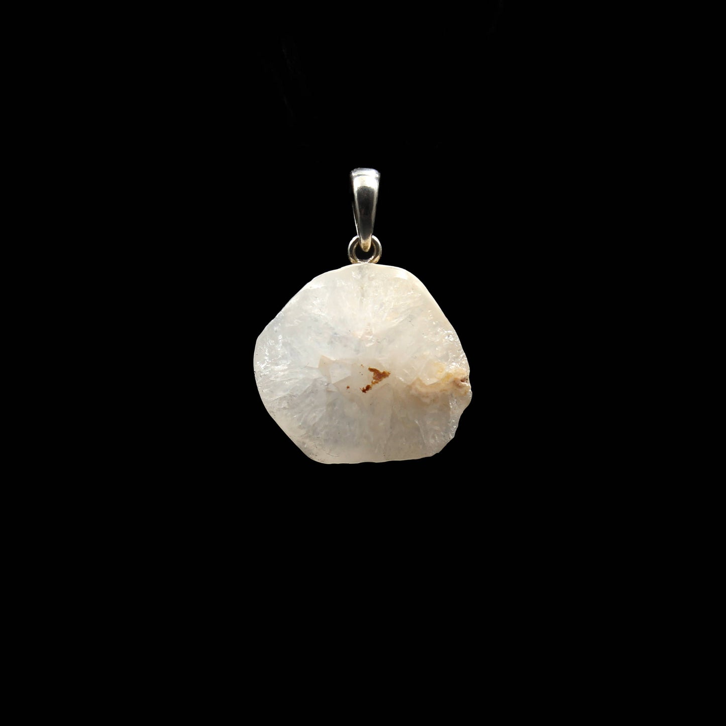 Scottish Rock Crystal / Quartz Pendant - Handmade | Partner Pendant