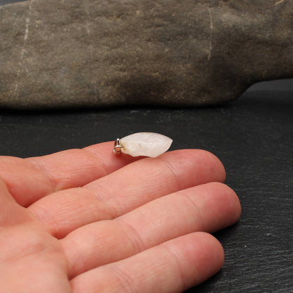 Scottish Rock Crystal / Quartz Pendant - Handmade | Partner Pendant