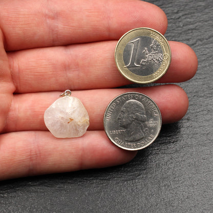 Scottish Rock Crystal / Quartz Pendant - Handmade | Partner Pendant