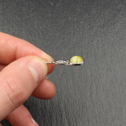 Keltischer Knoten Silber Ohrringe - Klein