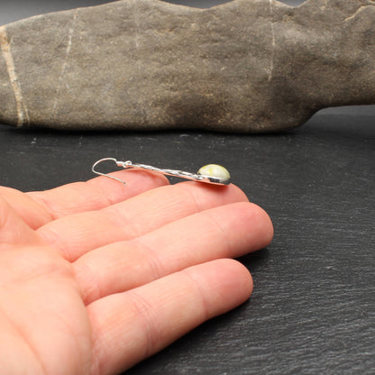 Keltischer Knoten Silber Ohrringe - Groß