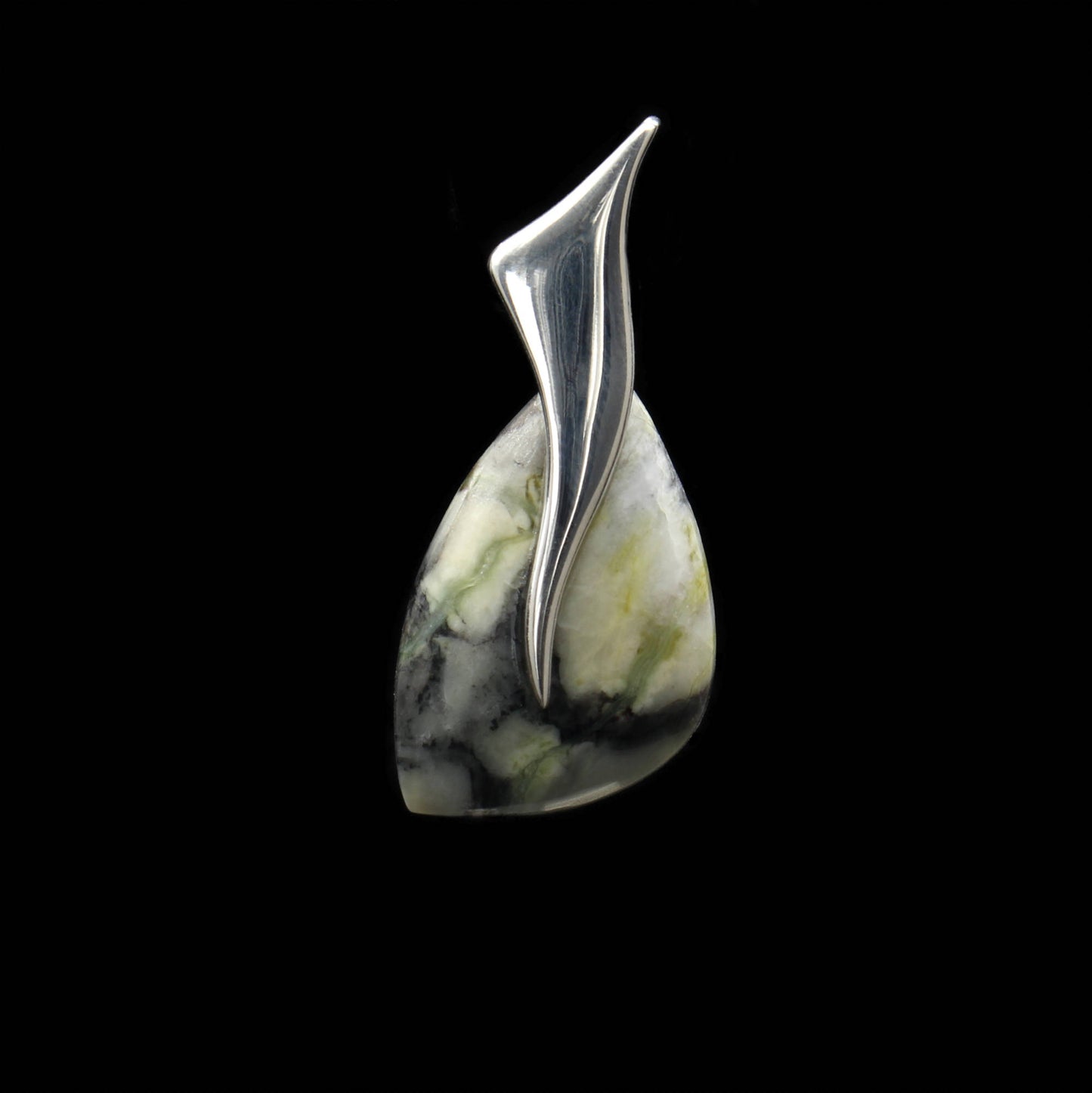 Schottischer Skye Marmor - Flügel Design Anhänger