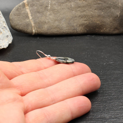 Schottischer Skye Marmor Ohrringe - Handarbeit