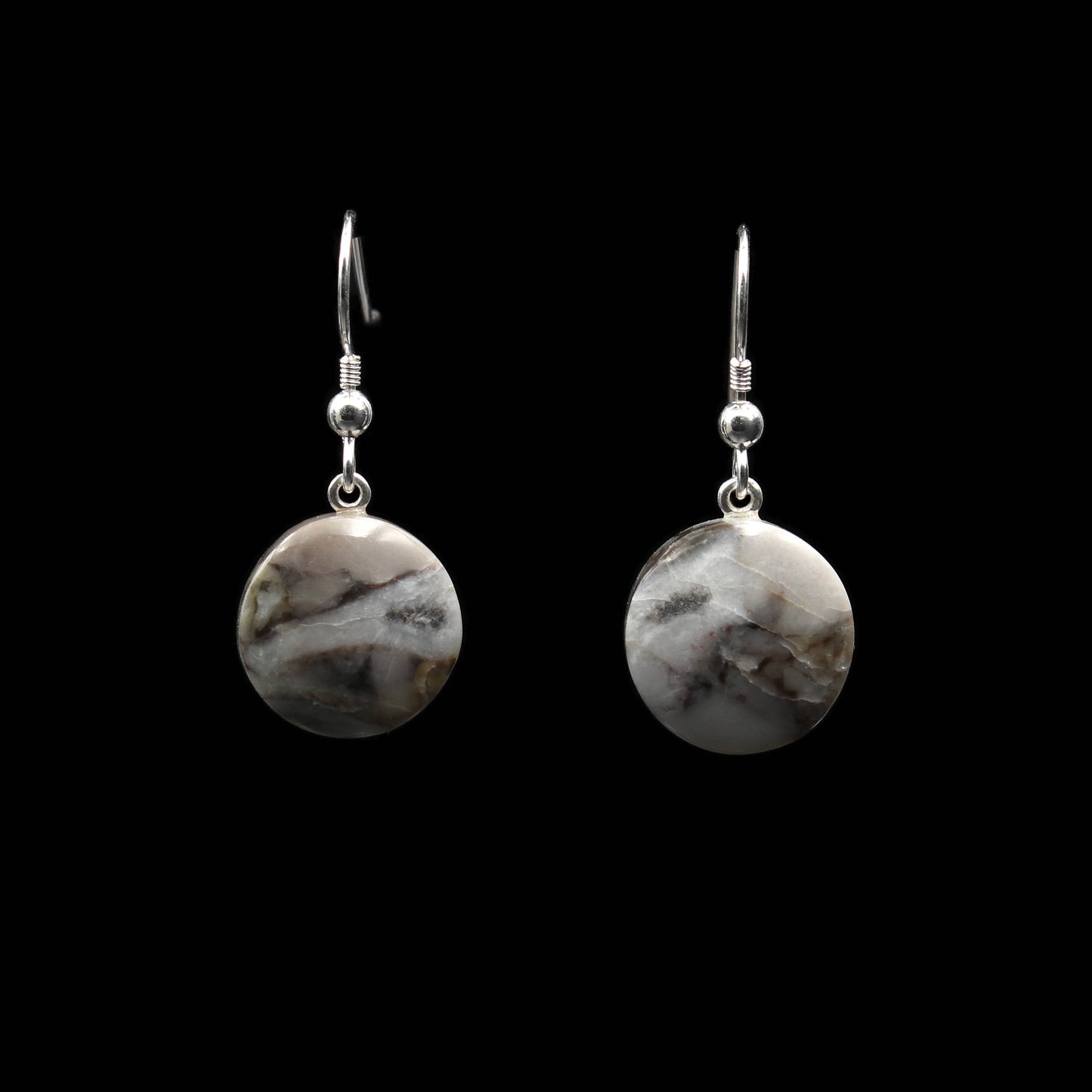 Scottish Skye Marble Earrings - Handmade in Germany