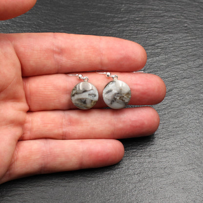 Scottish Skye Marble Earrings - Handmade in Germany