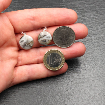 Scottish Skye Marble Earrings - Handmade in Germany