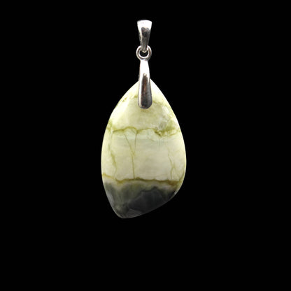 Scottish Skye Marble Pendant - Handmade
