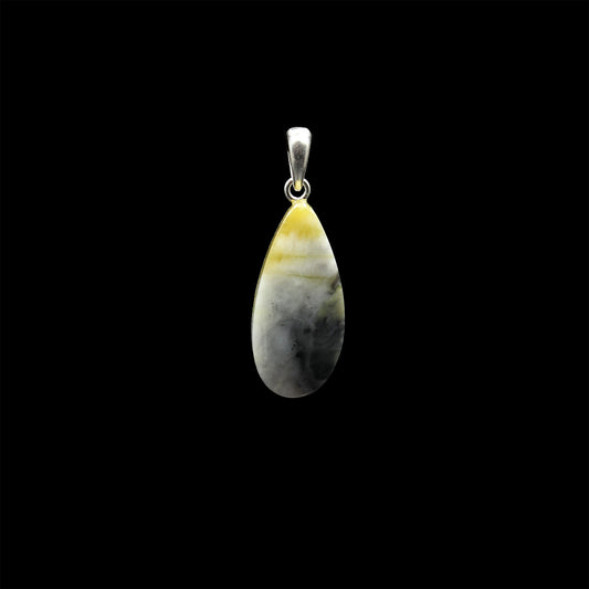 Scottish Skye Marble Pendant - Handmade