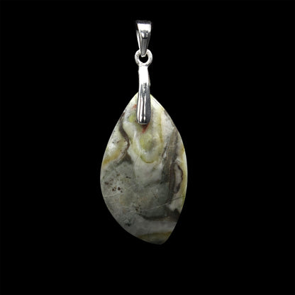 Scottish Skye Marble Pendant - Handmade