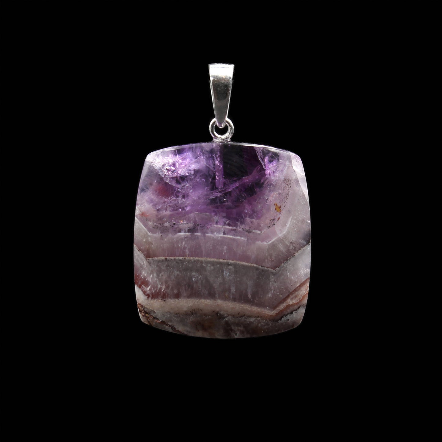 Schlottwitzer Amethyst Anhänger - Handarbeit