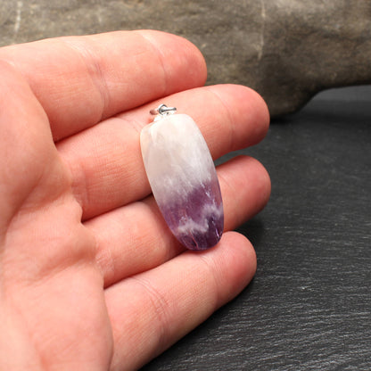 Schlottwitzer Amethyst Anhänger - Handarbeit