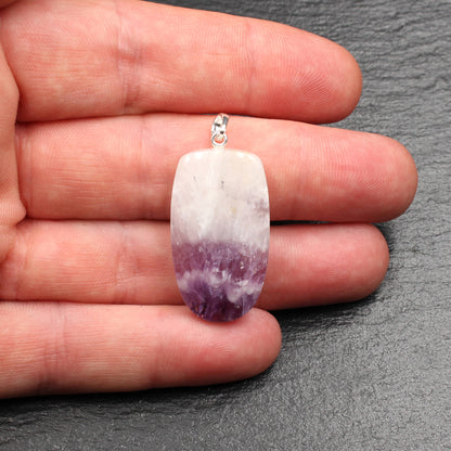 Schlottwitzer Amethyst Anhänger - Handarbeit
